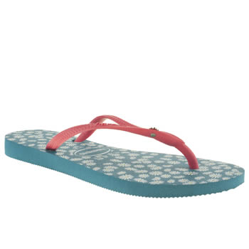 womens havaianas blue slim sunny sandals womens havaianas blue slim sunny sandals