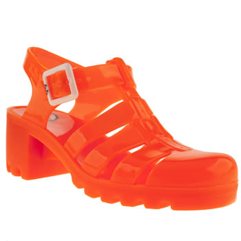 womens juju jellies orange babe sandals womens juju jellies orange babe sandals