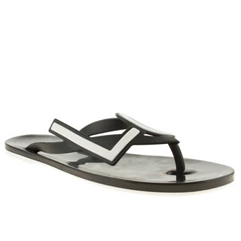 womens mel black & white love city sandals womens mel black & white love city sandals