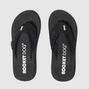 ROCKET DOG BLACK SPOTLIGHT LIMA SANDALS ROCKET DOG BLACK SPOTLIGHT LIMA SANDALS
