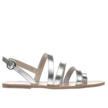 RED OR DEAD SILVER MAUDE SANDALS RED OR DEAD SILVER MAUDE SANDALS