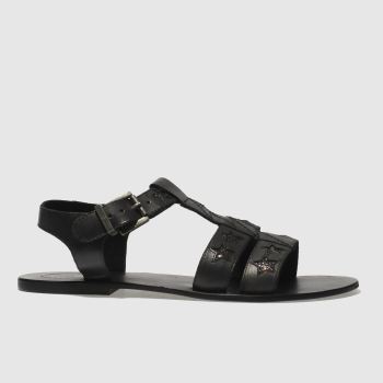 RED OR DEAD BLACK EDDIE SANDALS RED OR DEAD BLACK EDDIE SANDALS