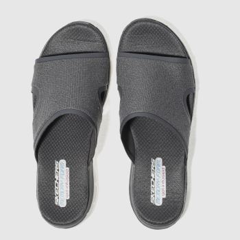 SKECHERS GREY FLEX APPEAL 2.0 SUMMER JAM SANDALS SKECHERS GREY FLEX APPEAL 2.0 SUMMER JAM SANDALS
