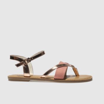 TOMS GOLD LEXIE SANDALS TOMS GOLD LEXIE SANDALS