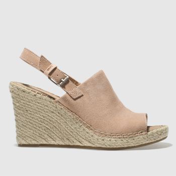 TOMS PALE PINK MONICA SANDALS TOMS PALE PINK MONICA SANDALS