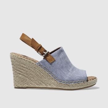 TOMS BLUE MONICA SANDALS TOMS BLUE MONICA SANDALS