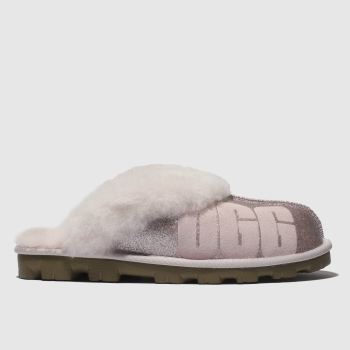 UGG PALE PINK COQUETTE SPARKLE SLIPPERS UGG PALE PINK COQUETTE SPARKLE SLIPPERS