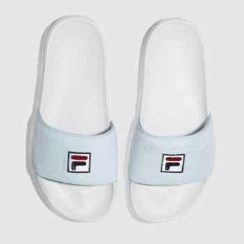 FILA PALE BLUE DRIFTER TERRY SANDALS FILA PALE BLUE DRIFTER TERRY SANDALS