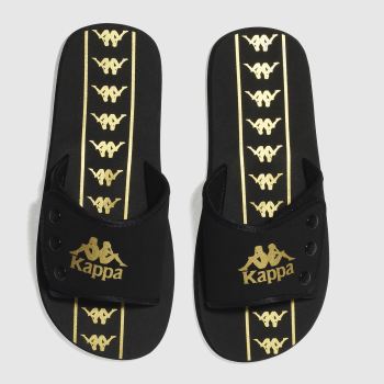 KAPPA BLACK LAPUSH 2 AUTHENTIC SANDALS KAPPA BLACK LAPUSH 2 AUTHENTIC SANDALS