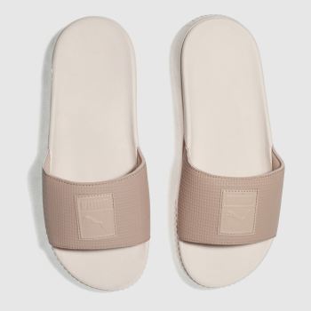 PUMA PINK PLATFORM SLIDE SANDALS PUMA PINK PLATFORM SLIDE SANDALS