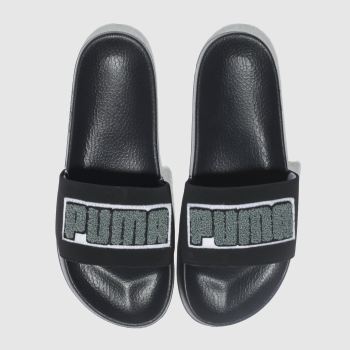 PUMA BLACK LEADCAT NSK SANDALS PUMA BLACK LEADCAT NSK SANDALS