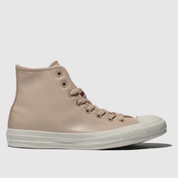 CONVERSE PALE PINK ALL STAR CRAFT HI TRAINERS CONVERSE PALE PINK ALL STAR CRAFT HI TRAINERS