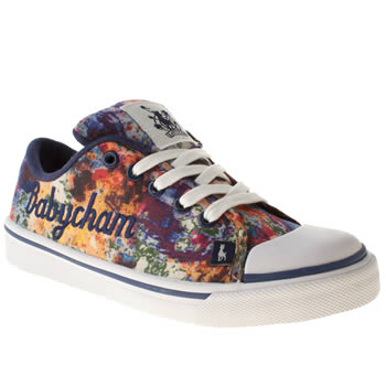 womens babycham navy & white fearne trainers womens babycham navy & white fearne trainers