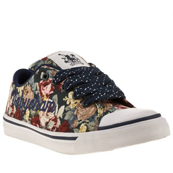 womens babycham multi fearne floral trainers womens babycham multi fearne floral trainers