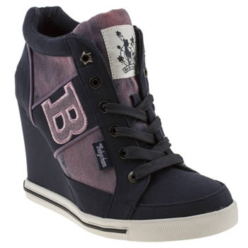 womens babycham navy & white emelia tie dye trainers womens babycham navy & white emelia tie dye trainers