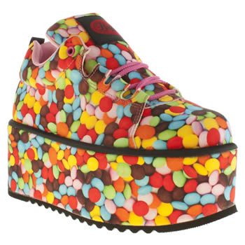 womens buffalo multi scary platform trainers womens buffalo multi scary platform trainers