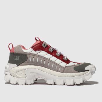 cat-footwear red intruder trainers cat-footwear red intruder trainers