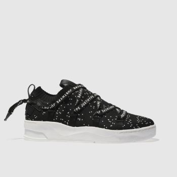 HYPE BLACK SPEC TAPE CUP TRAINERS HYPE BLACK SPEC TAPE CUP TRAINERS