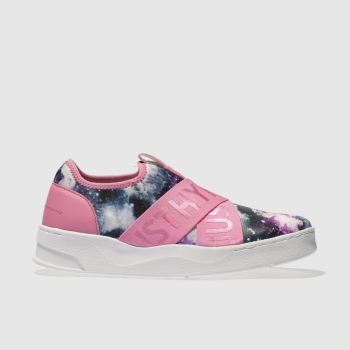 HYPE PALE PINK SPACE CUP TRAINERS HYPE PALE PINK SPACE CUP TRAINERS