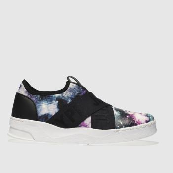 HYPE BLACK & PURPLE SPACE CUP TRAINER TRAINERS HYPE BLACK & PURPLE SPACE CUP TRAINER TRAINERS