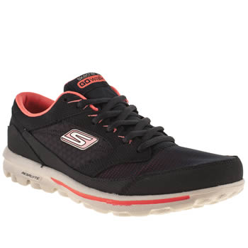 womens skechers navy go walk baby trainers womens skechers navy go walk baby trainers