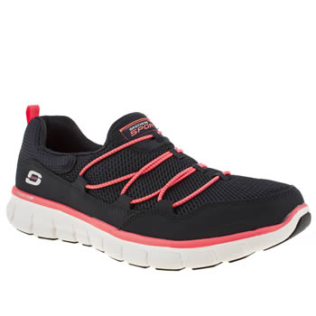 womens skechers navy synergy loving life trainers womens skechers navy synergy loving life trainers