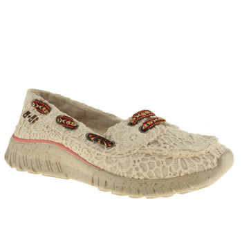 womens tigerbear republik natural wolfie crochet trainers womens tigerbear republik natural wolfie crochet trainers