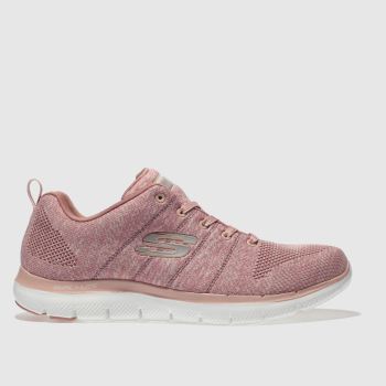 SKECHERS PALE PINK FLEX APPEAL 2.0 HIGH ENERGY TRAINERS SKECHERS PALE PINK FLEX APPEAL 2.0 HIGH ENERGY TRAINERS