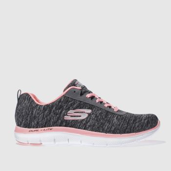 Damen skechers Dunkelgrau Flex Appeal 2-0 Sneaker Damen skechers Dunkelgrau Flex Appeal 2-0 Sneaker