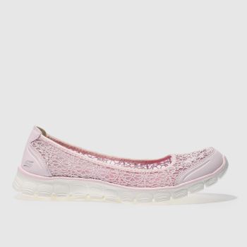 SKECHERS PALE PINK EZ FLEX 3-0 MAJESTY TRAINERS SKECHERS PALE PINK EZ FLEX 3-0 MAJESTY TRAINERS