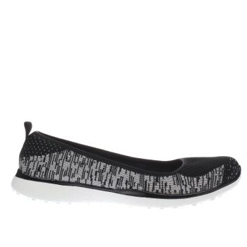 SKECHERS BLACK & SILVER MICROBURST MADE YOU LOOK TRAINERS SKECHERS BLACK & SILVER MICROBURST MADE YOU LOOK TRAINERS