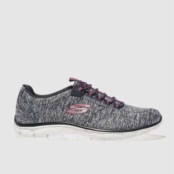 SKECHERS NAVY & WHITE EMPIRE HEART TO HEART TRAINERS SKECHERS NAVY & WHITE EMPIRE HEART TO HEART TRAINERS