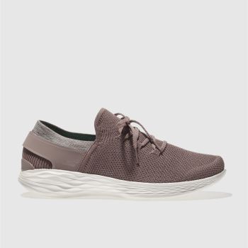 SKECHERS MAUVE YOU SPIRIT TRAINERS SKECHERS MAUVE YOU SPIRIT TRAINERS