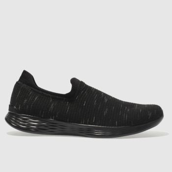 SKECHERS BLACK YOU DEFINE GRACE TRAINERS SKECHERS BLACK YOU DEFINE GRACE TRAINERS
