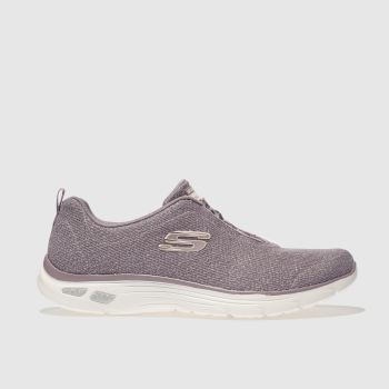 SKECHERS LILAC EMPIRE DLUX TRAINERS SKECHERS LILAC EMPIRE DLUX TRAINERS
