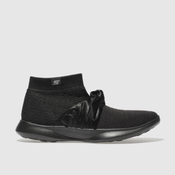 SKECHERS BLACK YOU SERENE TRAINERS SKECHERS BLACK YOU SERENE TRAINERS