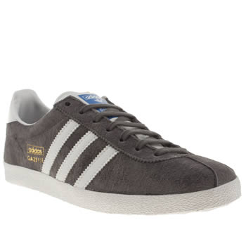 womens adidas dark grey gazelle og ii trainers womens adidas dark grey gazelle og ii trainers