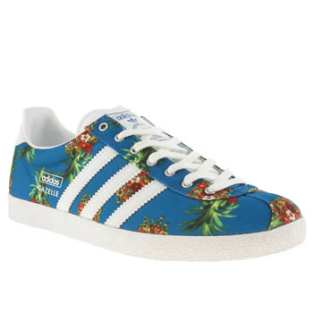 womens adidas white & blue gazelle og iii farm brazil trainers womens adidas white & blue gazelle og iii farm brazil trainers