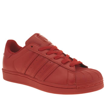 superstar womens red