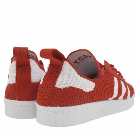 adidas superstar 80s primeknit women Orange