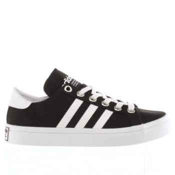 ADIDAS BLACK & WHITE COURT VANTAGE TRAINERS ADIDAS BLACK & WHITE COURT VANTAGE TRAINERS