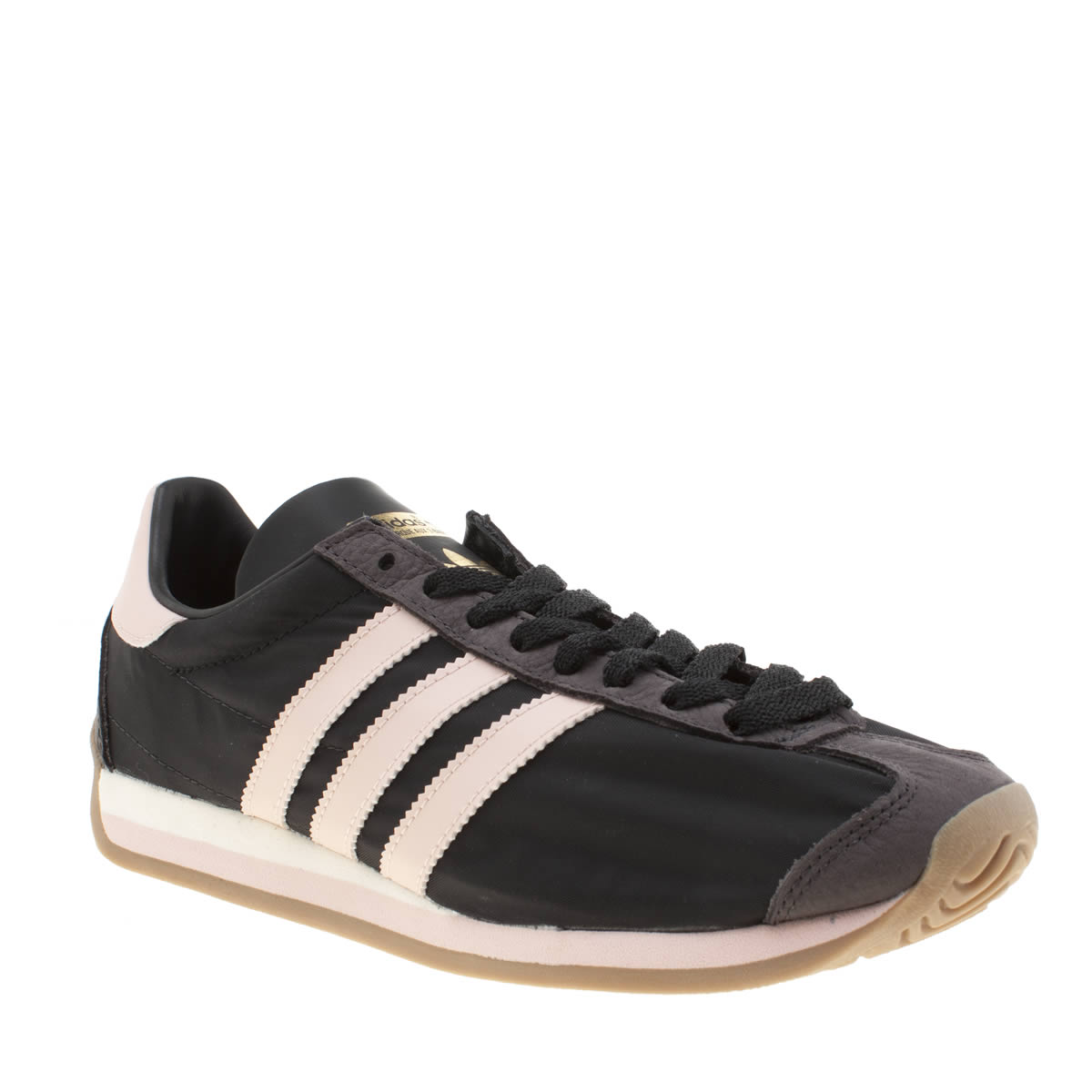 black pink adidas trainers