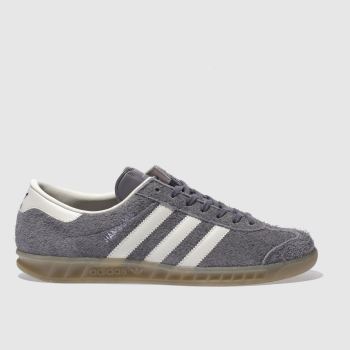 ADIDAS TRACE GREY HAMBURG TRAINERS ADIDAS TRACE GREY HAMBURG TRAINERS