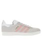 womens adidas dark grey gazelle og suede trainers