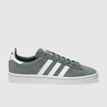 ADIDAS GREEN CAMPUS SUEDE TRAINERS ADIDAS GREEN CAMPUS SUEDE TRAINERS