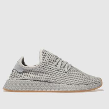 ADIDAS LIGHT GREY DEERUPT TRAINERS ADIDAS LIGHT GREY DEERUPT TRAINERS
