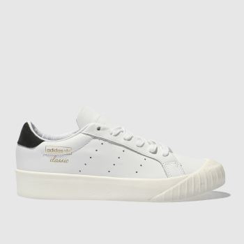 ADIDAS WHITE & BLACK EVERYN TRAINERS ADIDAS WHITE & BLACK EVERYN TRAINERS