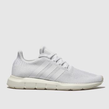 ADIDAS WHITE SWIFT RUN TRAINERS ADIDAS WHITE SWIFT RUN TRAINERS