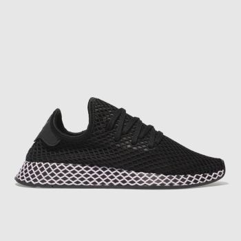ADIDAS BLACK & PINK DEERUPT TRAINERS ADIDAS BLACK & PINK DEERUPT TRAINERS