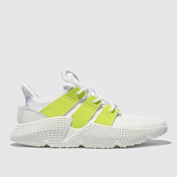 ADIDAS WHITE & GREEN PROPHERE TRAINERS ADIDAS WHITE & GREEN PROPHERE TRAINERS